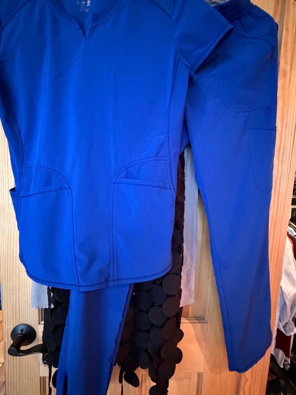 Scrubstar Royal Blue Women's Scrub Top & Drawstring Pants